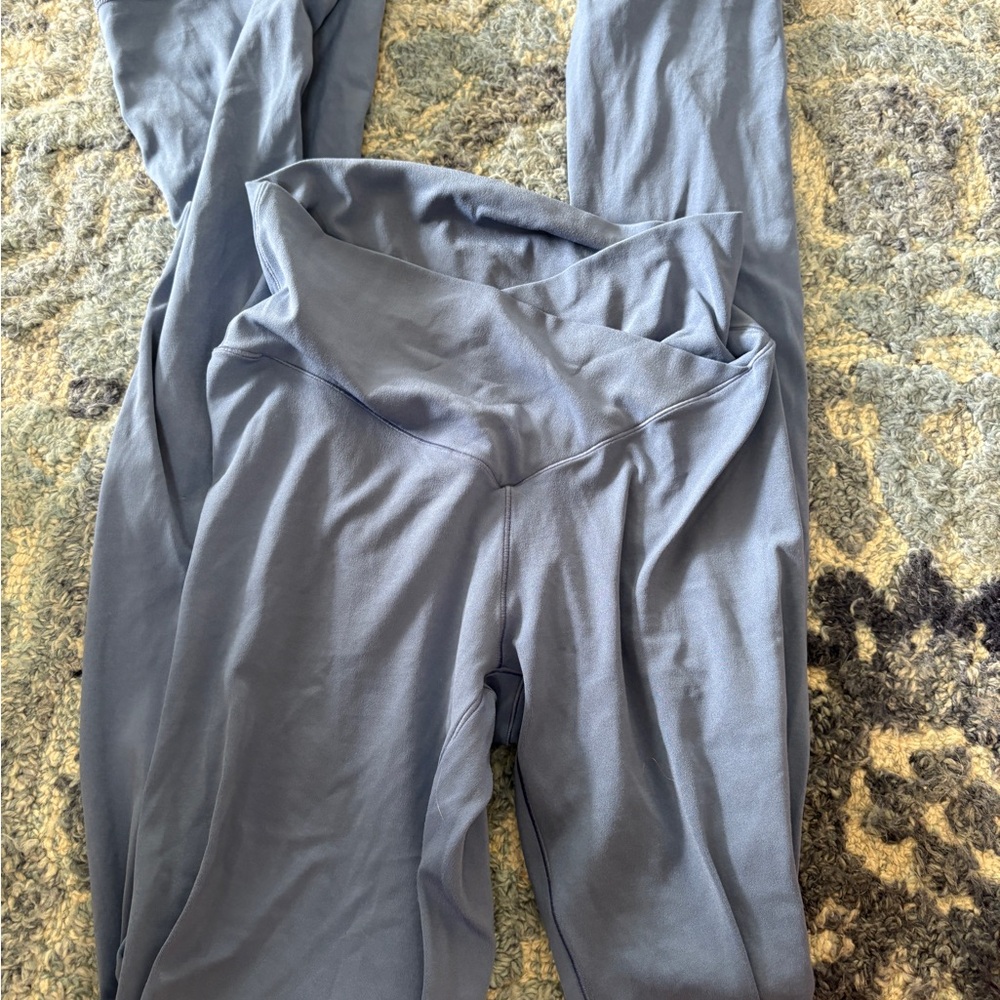 Aerie crossover flare leggings
